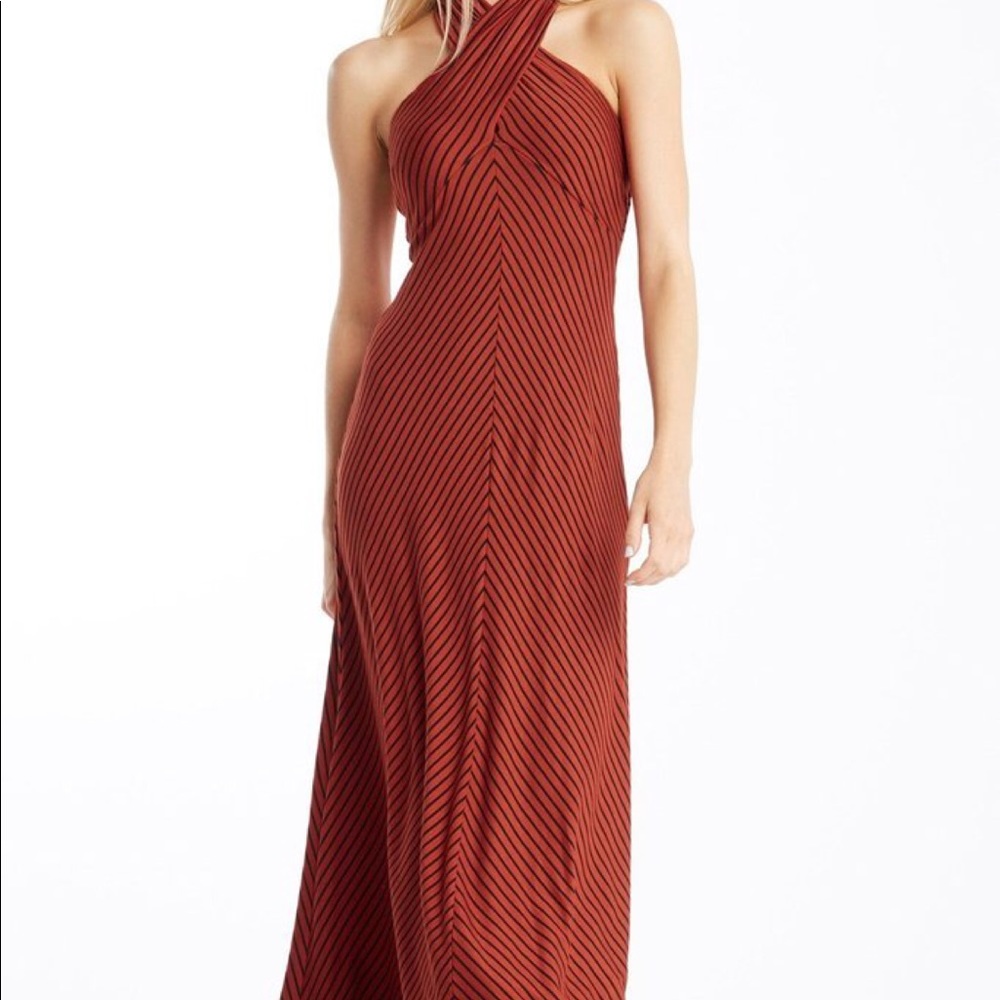 Stripe Maxi Dress